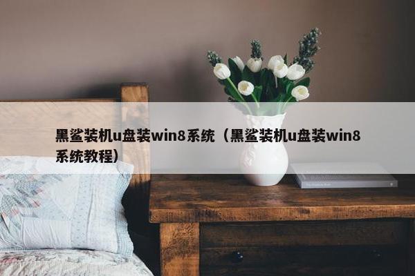 黑鲨装机u盘装win8系统（黑鲨装机u盘装win8系统教程）