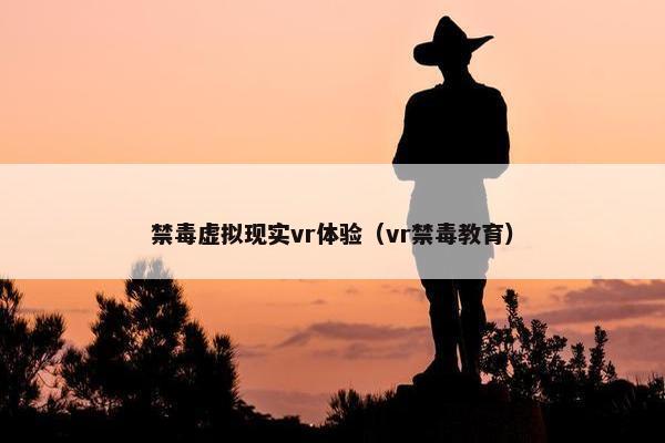 禁毒虚拟现实vr体验（vr禁毒教育）