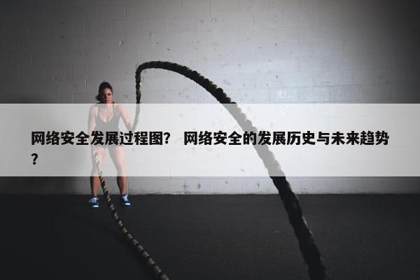 网络安全发展过程图？ 网络安全的发展历史与未来趋势？