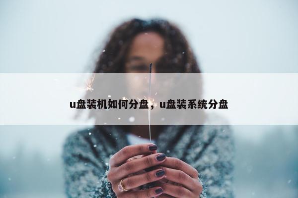 u盘装机如何分盘，u盘装系统分盘