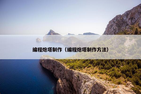 编程炮塔制作（编程炮塔制作方法）