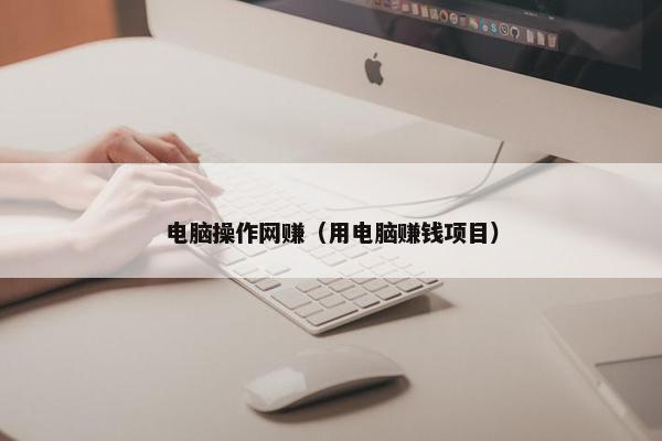电脑操作网赚（用电脑赚钱项目）