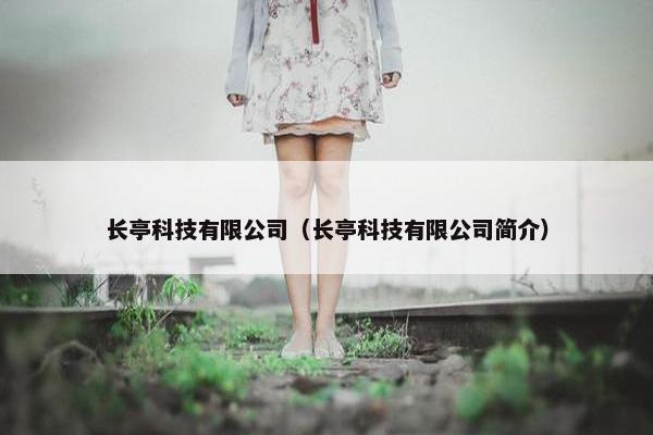 长亭科技有限公司（长亭科技有限公司简介）