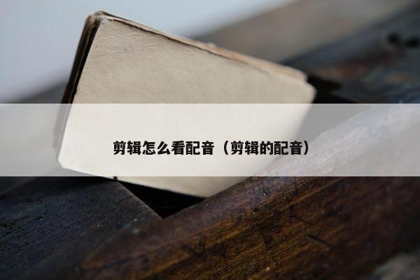 剪辑怎么看配音（剪辑的配音）