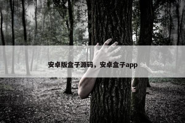 安卓版盒子源码，安卓盒子app
