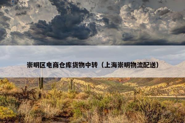 崇明区电商仓库货物中转（上海崇明物流配送）