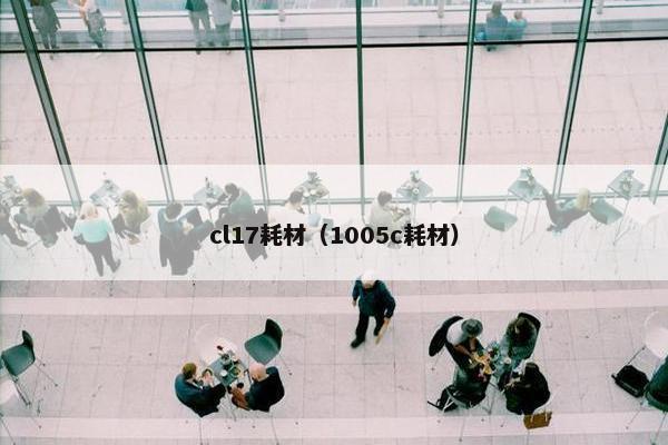 cl17耗材（1005c耗材）