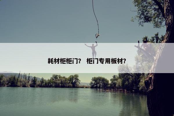 耗材柜柜门？ 柜门专用板材？