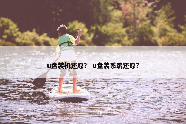 u盘装机还原？ u盘装系统还原？