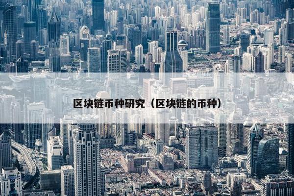 区块链币种研究（区块链的币种）