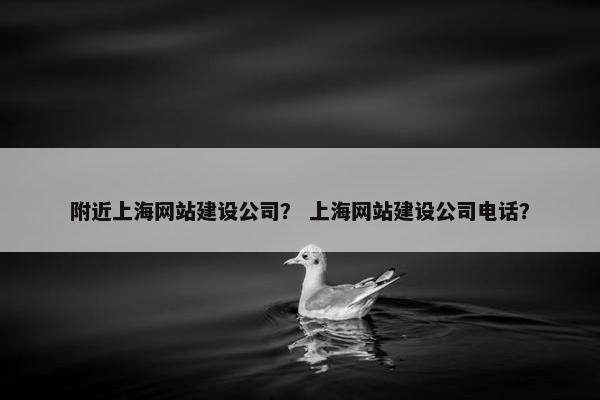 附近上海网站建设公司？ 上海网站建设公司电话？