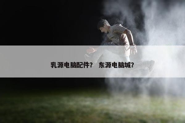 乳源电脑配件？ 东源电脑城？