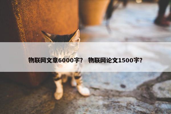 物联网文章6000字？ 物联网论文1500字？