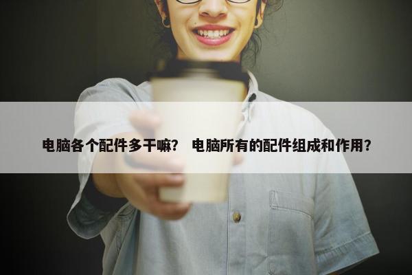 电脑各个配件多干嘛？ 电脑所有的配件组成和作用？