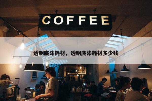 透明底漆耗材，透明底漆耗材多少钱