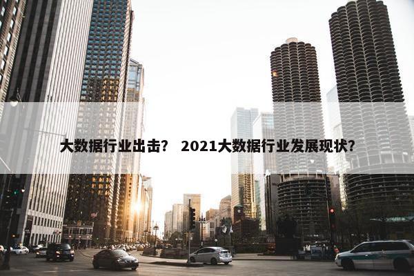 大数据行业出击？ 2021大数据行业发展现状？