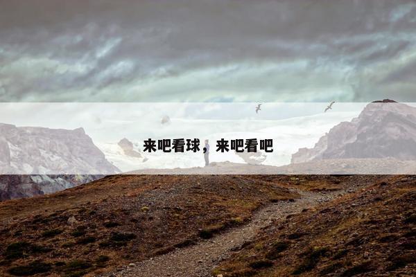 来吧看球，来吧看吧