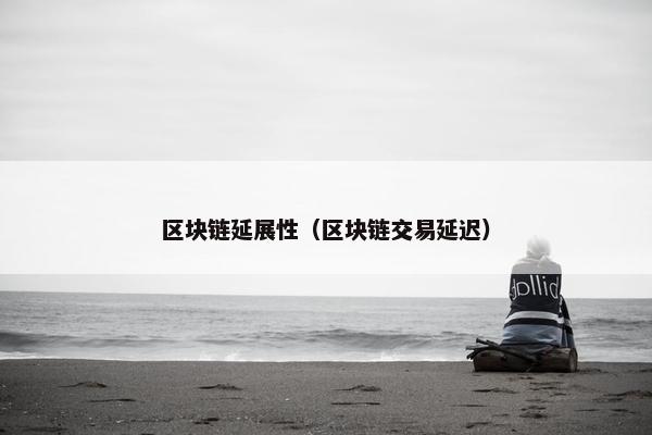 区块链延展性（区块链交易延迟）
