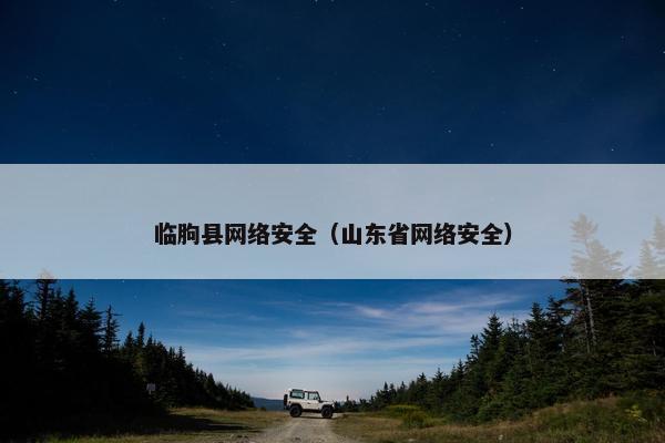 临朐县网络安全（山东省网络安全）