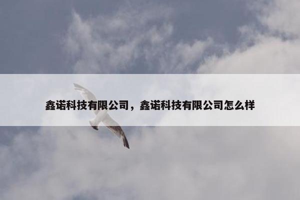 鑫诺科技有限公司，鑫诺科技有限公司怎么样