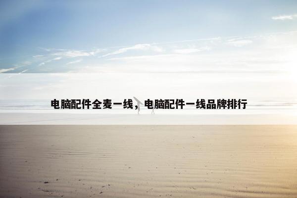 电脑配件全麦一线，电脑配件一线品牌排行