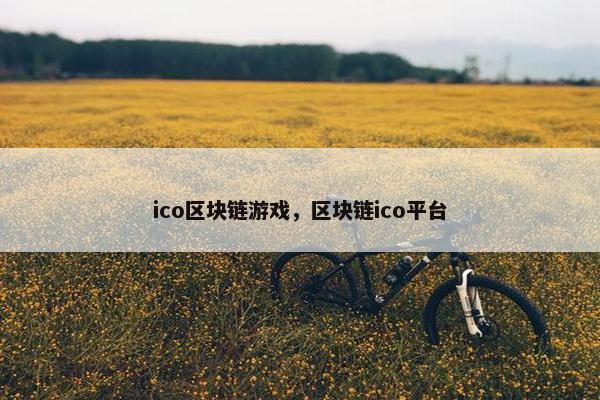 ico区块链游戏，区块链ico平台