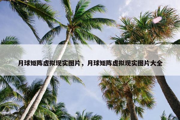 月球矩阵虚拟现实图片，月球矩阵虚拟现实图片大全