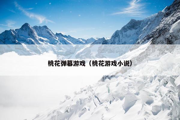 桃花弹幕游戏（桃花游戏小说）