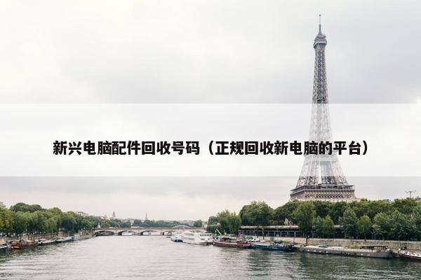 新兴电脑配件回收号码（正规回收新电脑的平台）