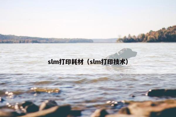 slm打印耗材（slm打印技术）