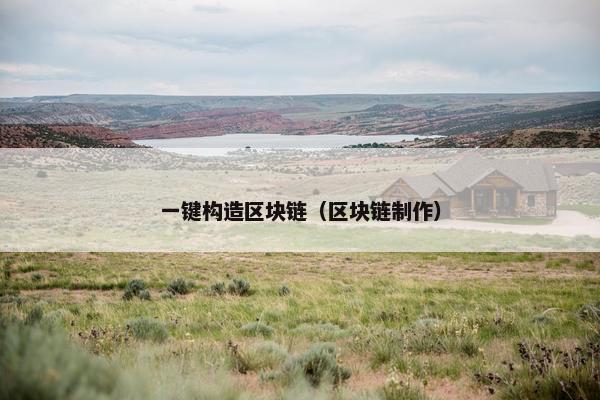 一键构造区块链（区块链制作）