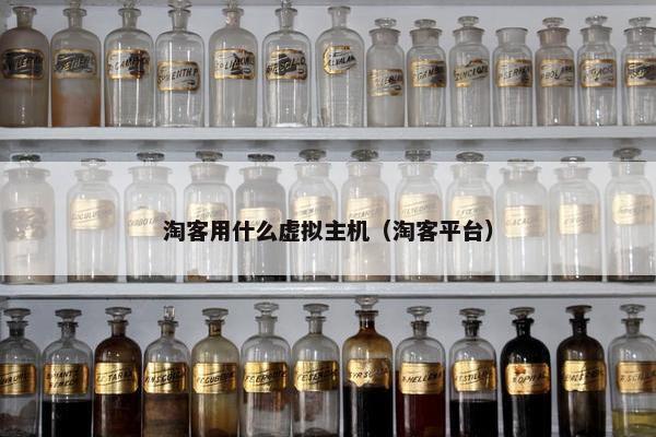 淘客用什么虚拟主机（淘客平台）