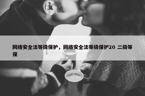 网络安全法等级保护，网络安全法等级保护20 二级等保