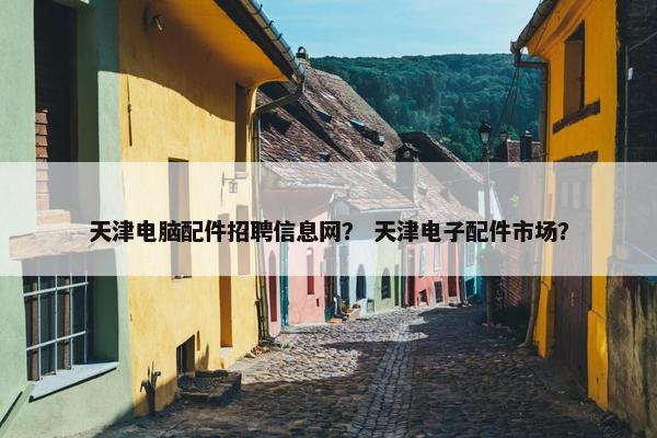天津电脑配件招聘信息网？ 天津电子配件市场？
