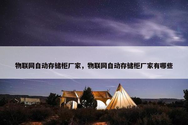 物联网自动存储柜厂家，物联网自动存储柜厂家有哪些