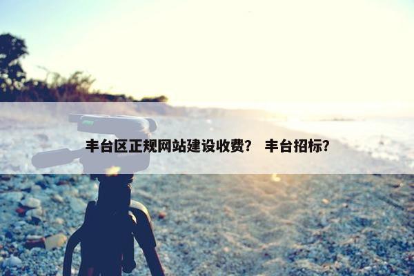 丰台区正规网站建设收费？ 丰台招标？