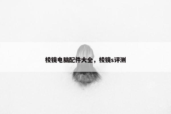 棱镜电脑配件大全，棱镜s评测