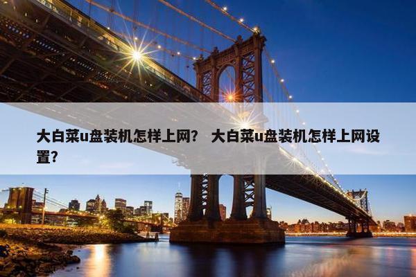 大白菜u盘装机怎样上网？ 大白菜u盘装机怎样上网设置？