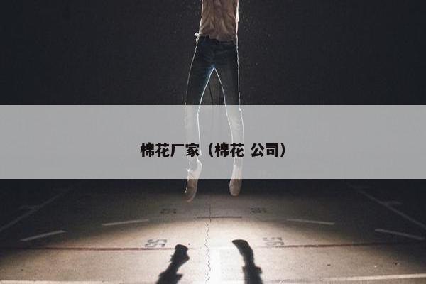 棉花厂家（棉花 公司）