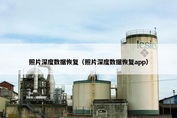 照片深度数据恢复（照片深度数据恢复app）