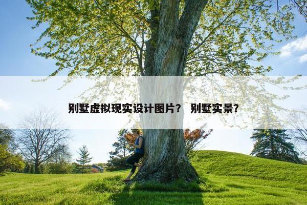 别墅虚拟现实设计图片？ 别墅实景？